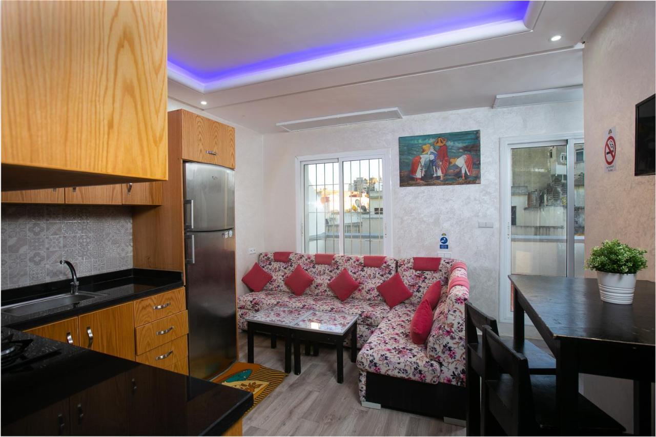 Velasquez Appartements Fast Wifi And Ocean View แทนเจียร์ ภายนอก รูปภาพ